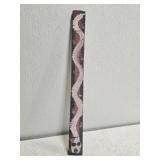 Original Mose T White Snake Painting on Wood