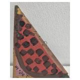 Original Mose T Watermelon Painting on Wood