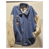 Vintage Disney Blue Jean Tigger Jacket Size XL