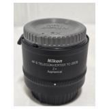 Nikon AF-S Teleconverter TC-20EII 2X lens