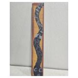 Original Mose T Snake Painting on Wood