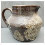 vintage studio art pottery pitcher