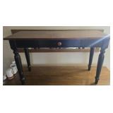 Black and brown hallway table