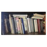 Estate lot of cook books