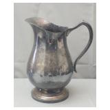 Large sliver plated water pitcher