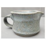vintage studio pottery creamer or milk jug