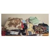 Estate lot of fabric and more