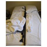 Approx 52" mattress boxspring and rails