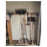 Estate lot of yard tools