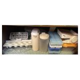 Lot of misc Tupperware and more