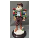 Vintage Christmas Cowboy Santa figurine