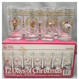 11 Anchor Hocking - 12 days of Christmas cups