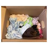 Box lot of womenï¿½s nightgowns gloves & more