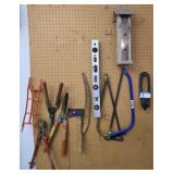Wall of Misc Hand Tool