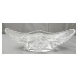 vintage Anchor Hocking Prescut glass gondola