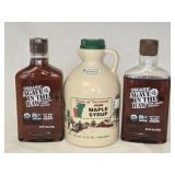 Lot of Pure Maple Syrup & Agave In The Raw Nectar