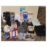 Large Lot of Medical Boots Braces Bandages Etc
