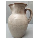 Salt glaze stoneware pitcher