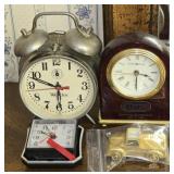 Estate Lot of Vintage Alarm Clocks