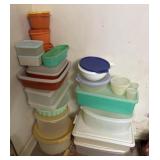 Large estate lot of misc Tupperware