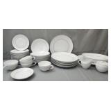 Apx 40pc set of Sango fine china