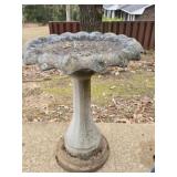 Concrete Bird Bath