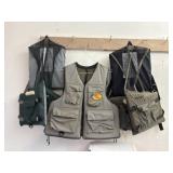 Lot of 3 misc life jackets