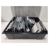 Box lot of misc office cds and empty cd cases
