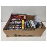 Box lot of Terry brooks books and more