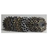 10 pcs mirrored wall decor