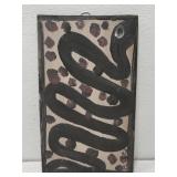 MoseT snake painting on board