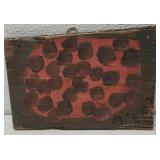 MoseT watermelon painting on board