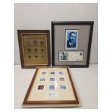 Lot of coins and misc memorabilia