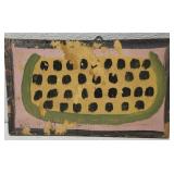 MoseT watermelon painting on board *DESC.