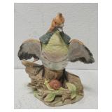 Royal Crown porcelain grouse bird figurine **