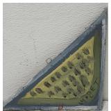 MoseT watermelon painting on board