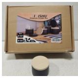 Lot of 24 black 8oz candle tins new in box