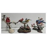 Lot of 3 Bob Guge bird figurines