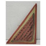 MoseT watermelon painting on board