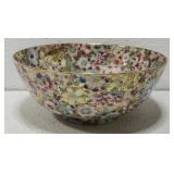 Beautiful handpainted bowl with gold accents