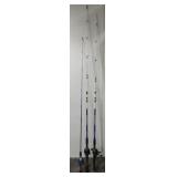 3 rods & reels
