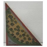 MoseT watermelon painting on board