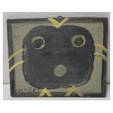 MoseT folk art on board