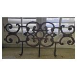 Metal on the wall coat hanger