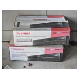 Lot of 2 Toshiba DVD & VHS Players in Box UNTESTED