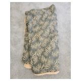 Duvet cover green and yellow