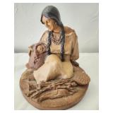 Tom Clark " Nantahala & Little Bear " sculpture