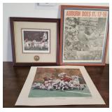 Lot of 3 Auburn prints