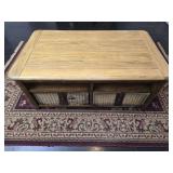 Wood coffee table as is