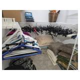 Estate lot of clothes hangers